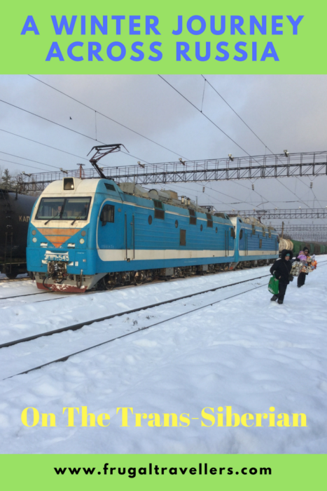 The Trans-Siberian railway is THE great railway journey of the World
