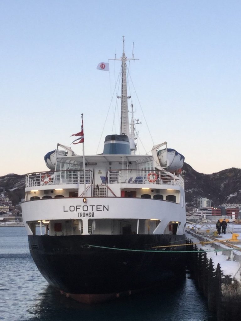 MS Lofoten, Norway, cruise, Hurtigruten, Arctic, Northern Lights 