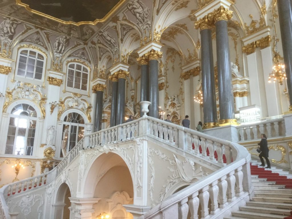 Winter palace, Russia, Opulance, staircase