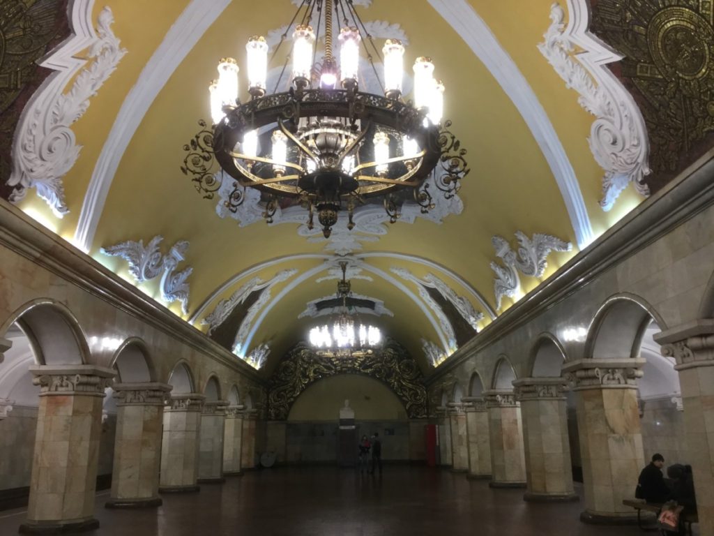 Moscow metro, Russia