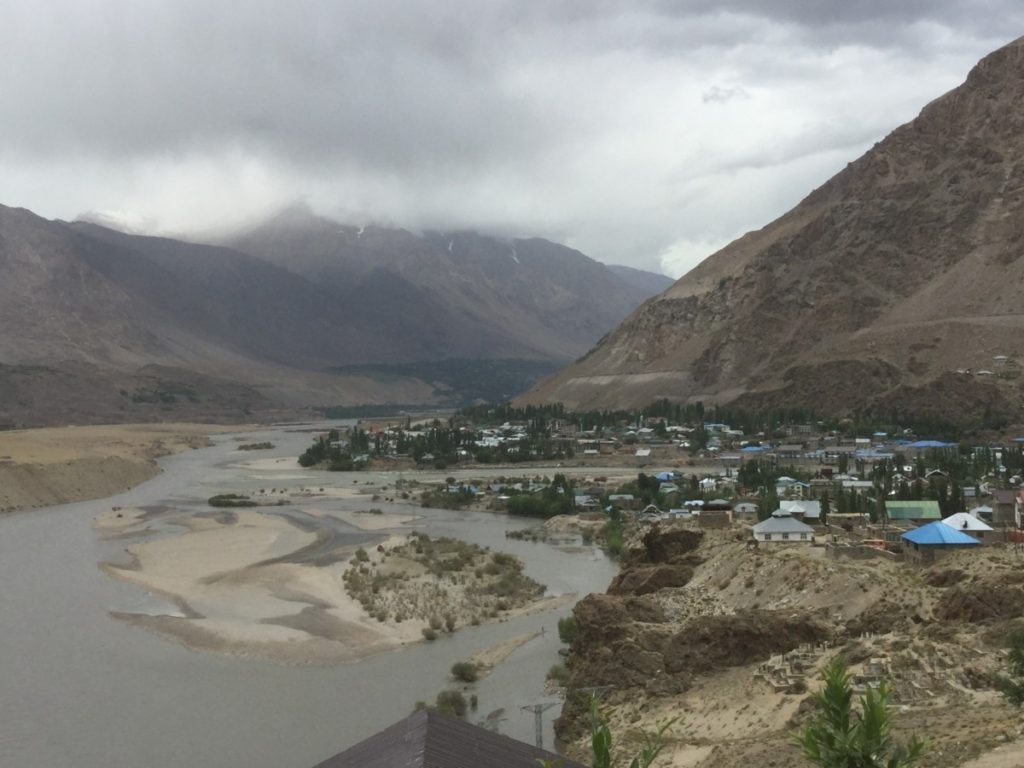 Pamir highway, Wakhan valley, Khorog,