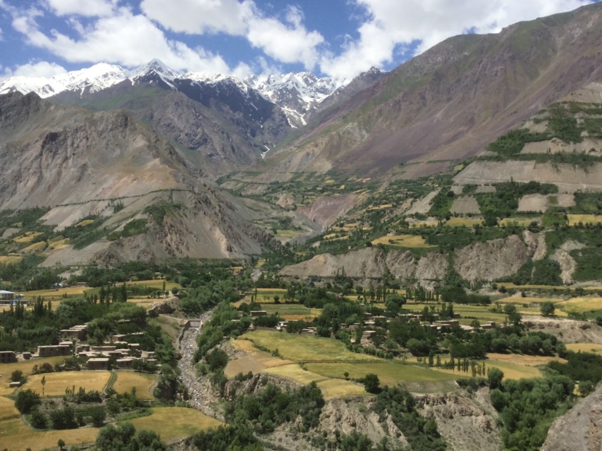 Pamir highway, Wakhan valley, Tajikistan,