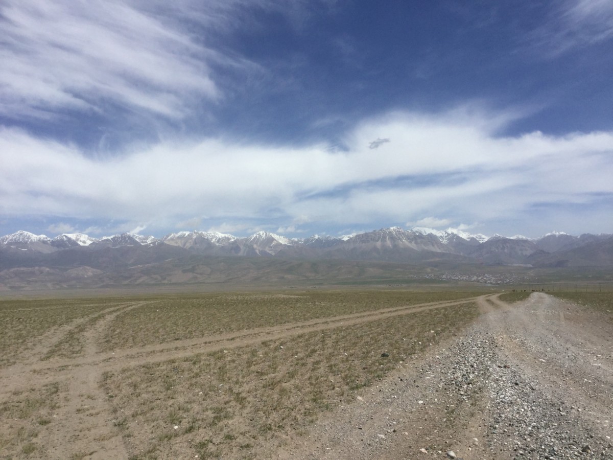 Alay Valley, Big skies, Kyrgyzstan 