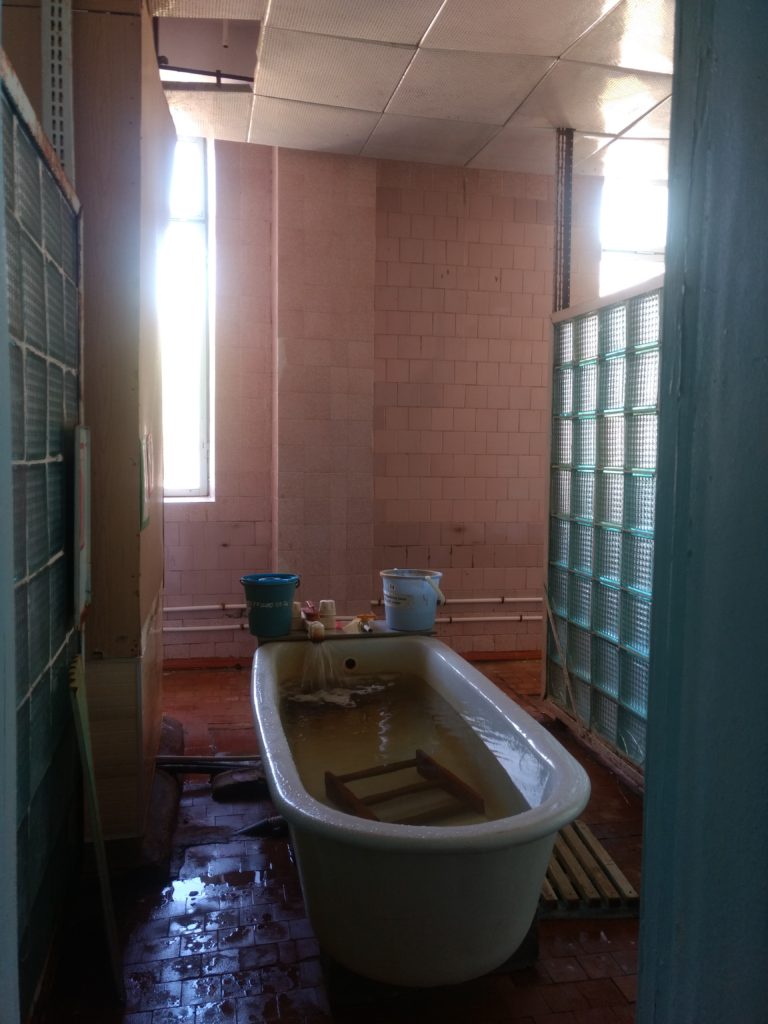Radon bath at Jeti-Oguz sanatorium