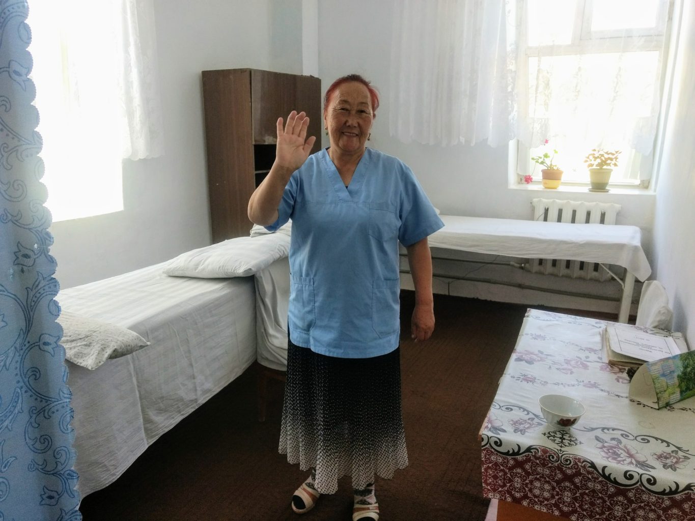 Massage therapist Jeti-Oguz sanatorium