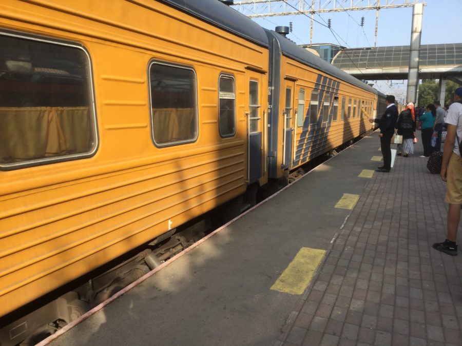 Kazakhstan train, Almaty to Astana slow train