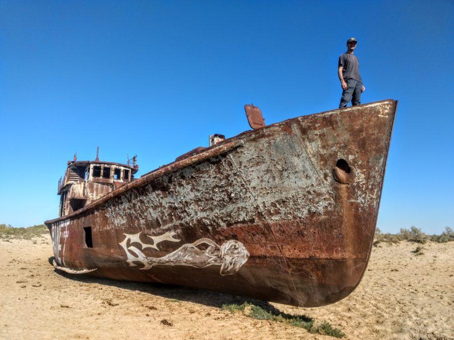 Abandoned fishing boat Moynaq