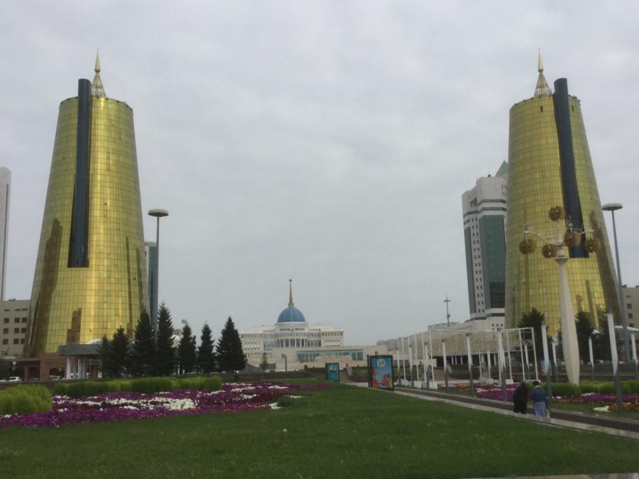 The beer Cans, business centre, visit Astana