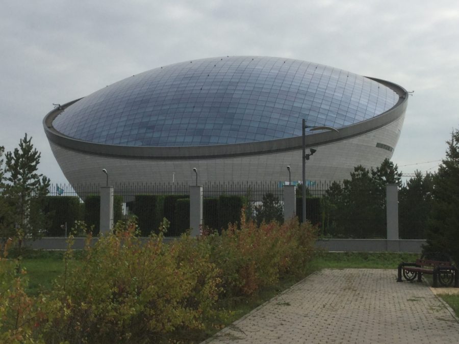 The Nazarbayev library, visit Astana