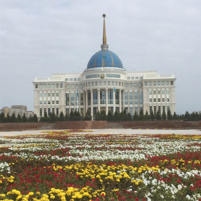 The Ak Orda presidential palace, visit Astana