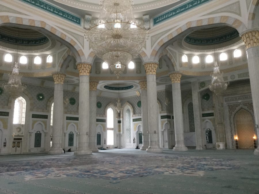 Hazret Sultan mosque interior