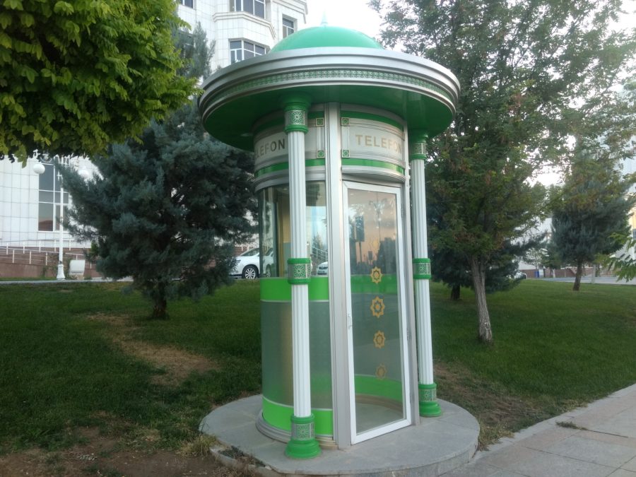 Ashgabat phone box