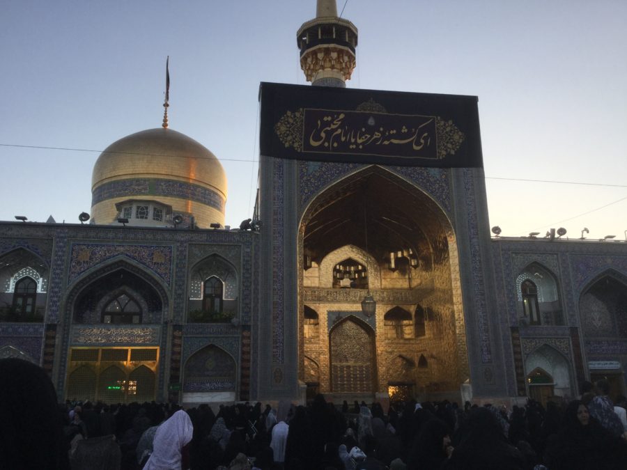 Imam Reza shrine, one month in Iran
