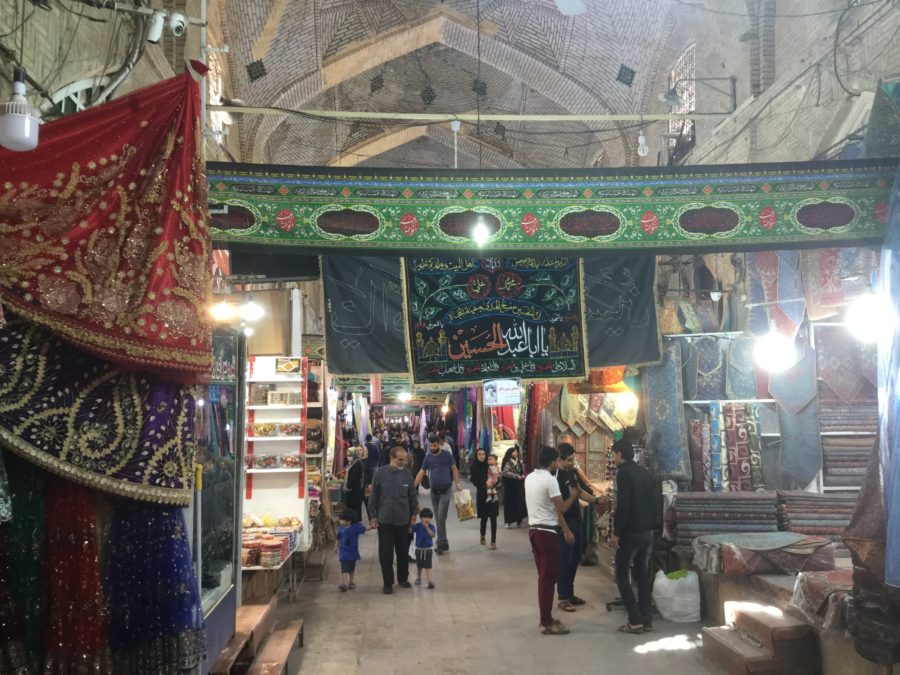 Shiraz, one month in Iran, vakil bazaar