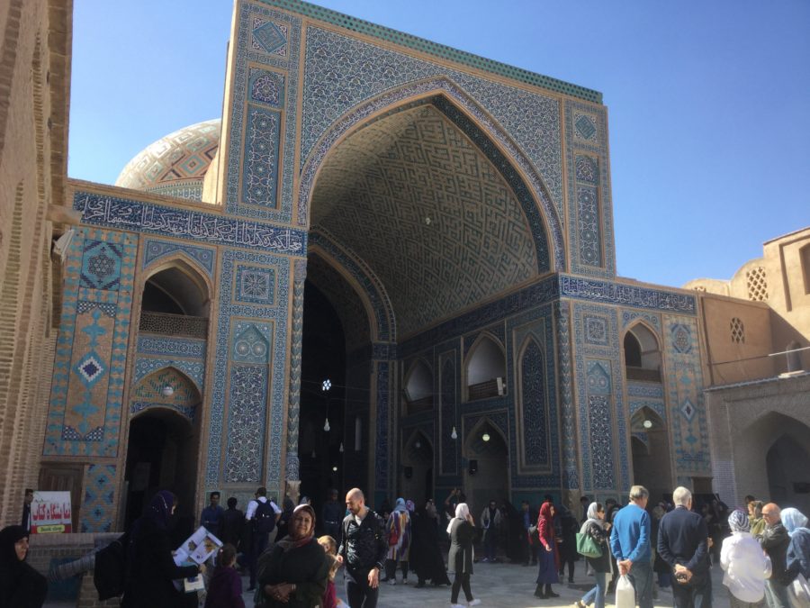 Jameh Mosque, yazd, one month in Iran