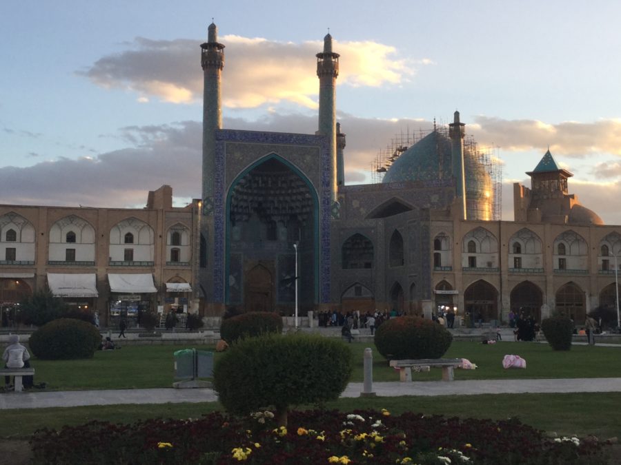 Sheikh Lotfallah mosque by day, one month in Iran