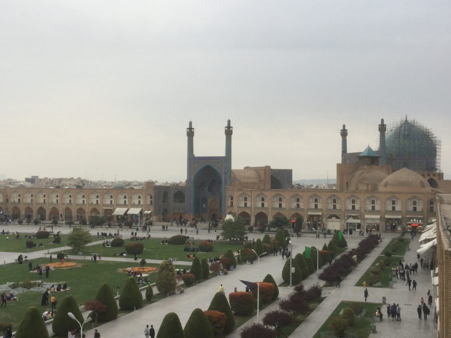 Nasq-e-Jahan square, Esfahan, one month in Iran