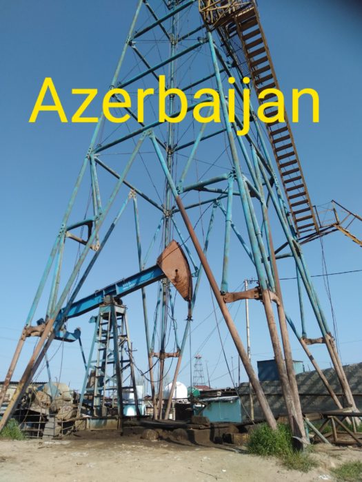 Azerbaijan, oil tower