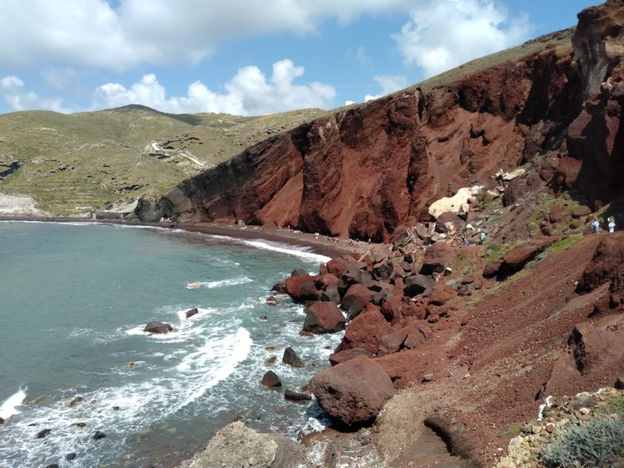 Red Beach, Santorini