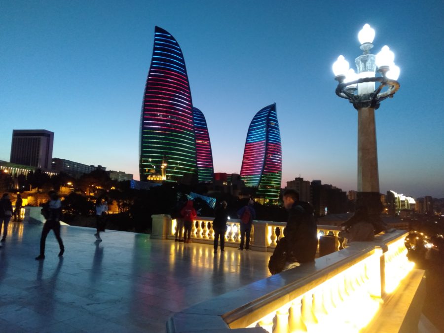 budget travel tips for Azerbaijan, flame towers