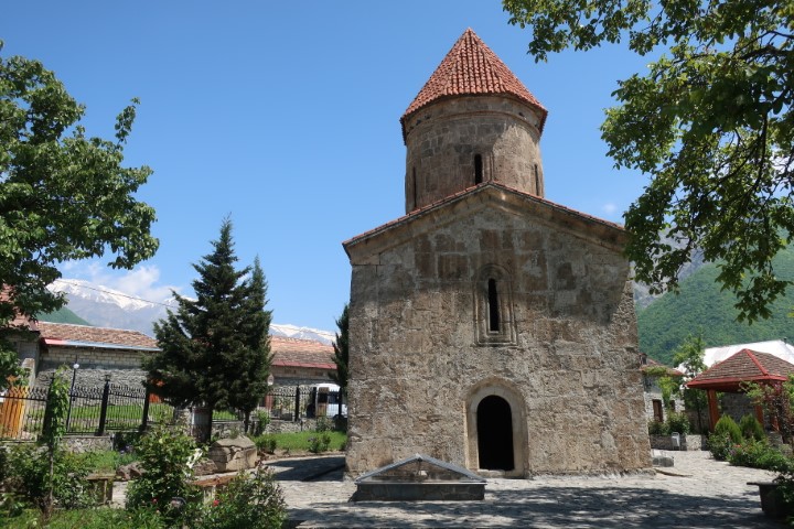 The 12th century church at Kis