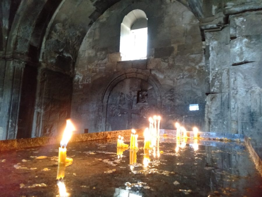 Inside Surb Astvatsatsin Church