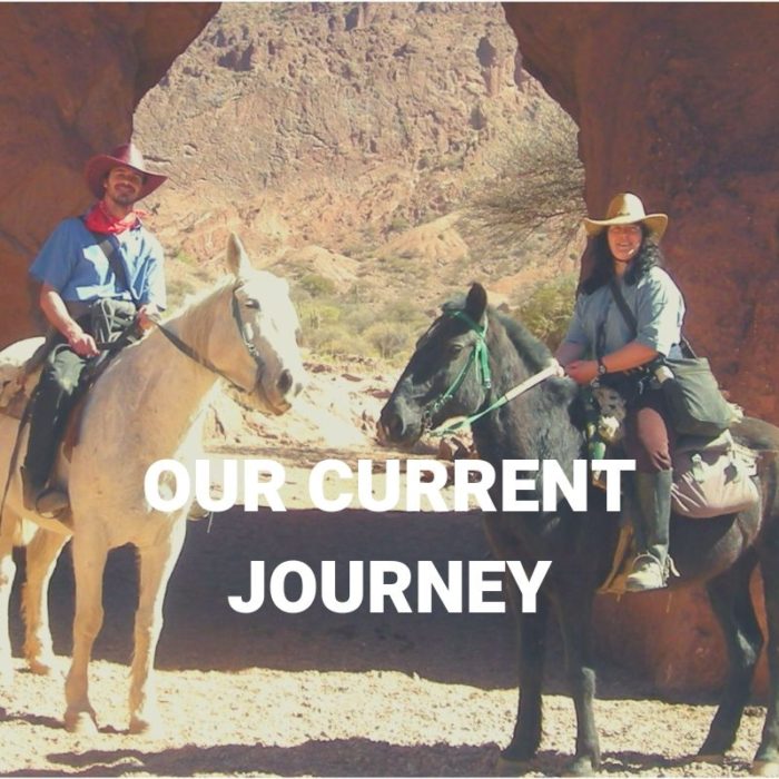 our current journey, horseback, Bolivia
