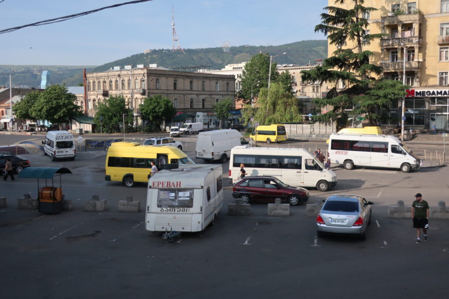 Marshrutka park, Station Square, Tbilisi