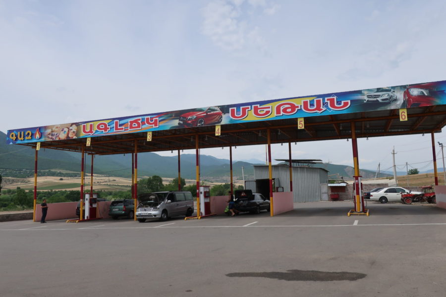 Armenia gas station