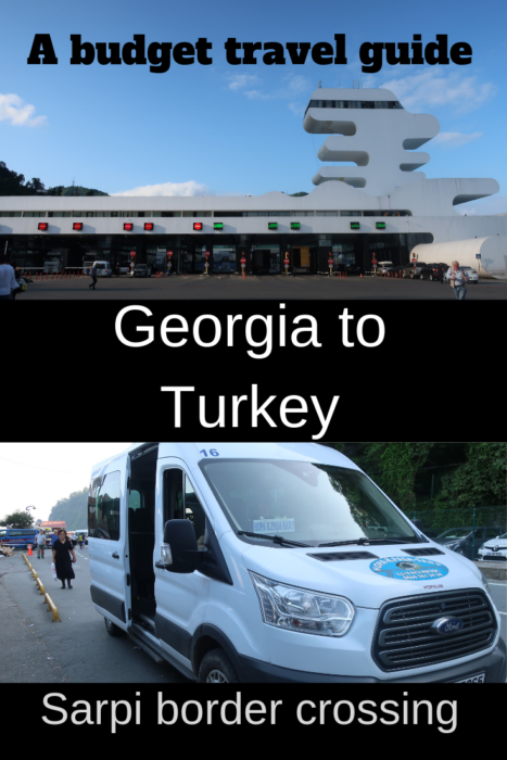 Sarpi border crossing, Georgia to Turkey, Batumi to Hopa