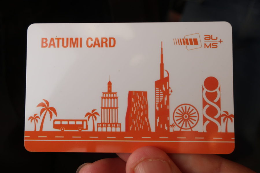 The Batumi card