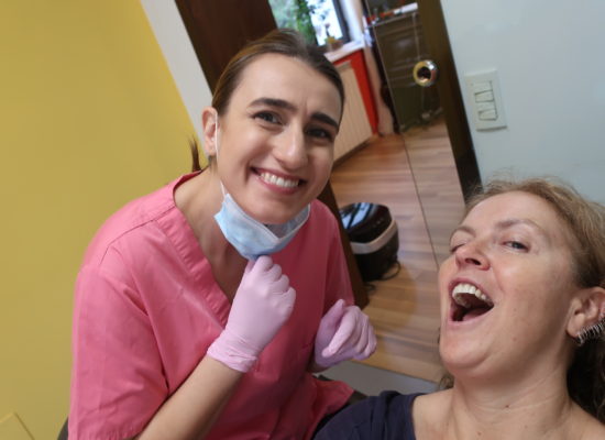 Dr Anca from Dr Lorelei Nassar Implantologie Clinic Bucharest Romania