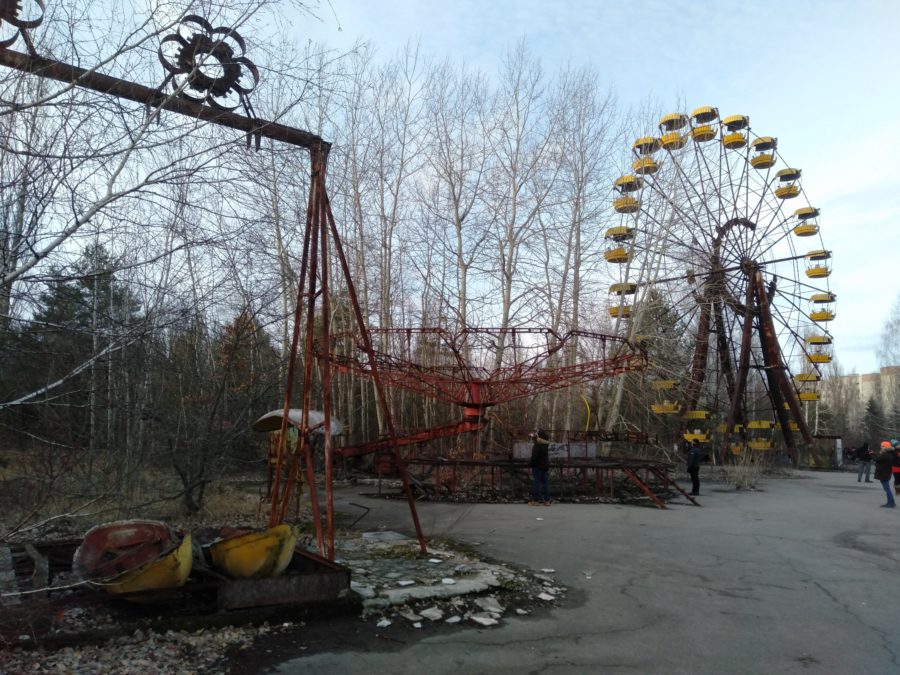 Pripyat fun park, Chernobyl exclusion zone