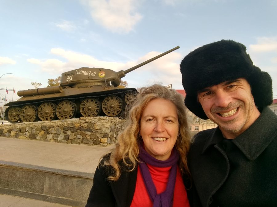 Tank monument Tiraspol