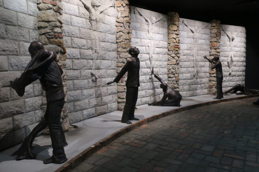 Fountain of Tears sculpture Birkenau Poland
